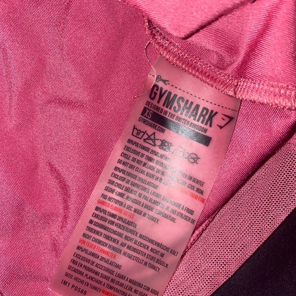 Whitney Simmons x GYMSHARK Hot fire pink set - Picture 6 of 8